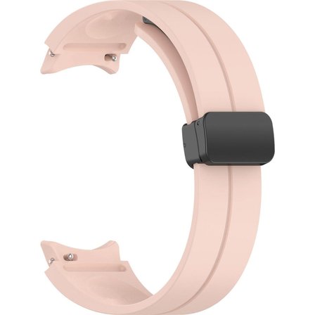Gpack Samsung Galaxy Watch 6 uyumlu 40mm Kordon Silikon Mıknatıslı Ayarlanabilir HS19
