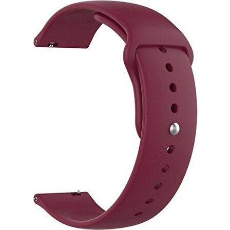 Gpack Samsung Galaxy Watch 6 uyumlu 44mm Kordon Mat Klasik Silikon KRD 11