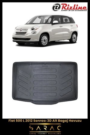 Rizline Fiat 500L 2016 Model Alt 3D Bagaj Havuzu