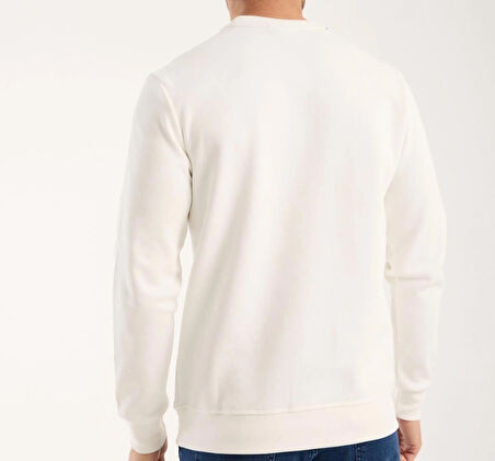 LACOSTE BİSİKLET YAKA EKRU REGULAR FİT PARİS ARMA