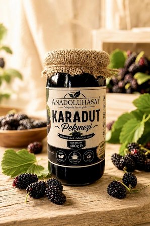 Meyve İkilisi Pekmez Seti – Karadut ve Yaban Mersini 2 x 480 ML