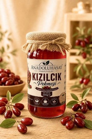Orman Meyveleri Üçlüsü Pekmez Seti – Karadut, Kızılcık ve Yaban Mersini 3 x 480 ML