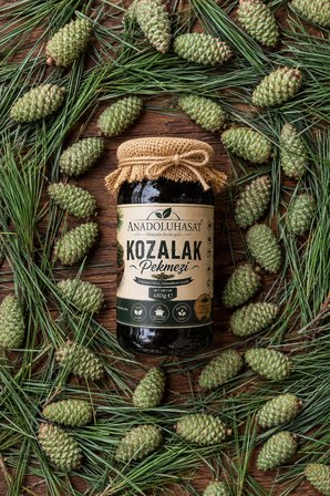 Kozalağın İkili Lezzeti – Kozalak Pekmezi 480 g & Kozalak Şurubu 400 ml