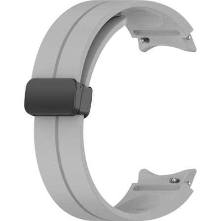 Gpack Samsung Galaxy Watch 6 uyumlu Classic 47mm Kordon Silikon Mıknatıslı Ayarlanabilir HS19