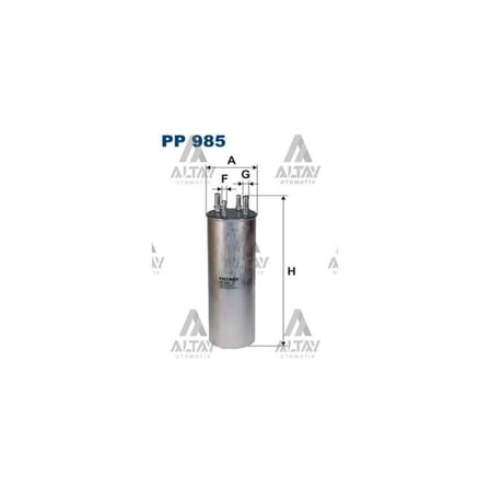 YAKIT FİLTRESİ (MAZOT) TRANSPORTER T5 / T6 / TOUAREG 04= 1.9 TDI-2.5 TDI-2.0 TDI AXB-AXC-AXD-BAC-CAAA-CAAB-CAAC-CAAD