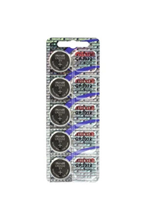 Haftanın Ürünü - Maxell Cr2032 Orjinal Hologram 3v Lityum Para Pil 5 Li Blister