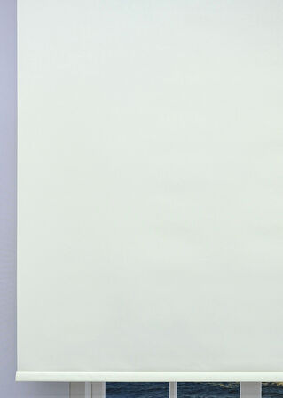 Düz Stor Perde - Mat Stor Güneşlik - Alüminyum Kasa ve Boru - Etek DİLİMSİZ/DÜZ - METAL PERDE KAPAĞI