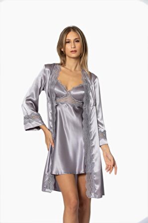 Kadın Royal Saten Altılı Çeyiz Seti 6010