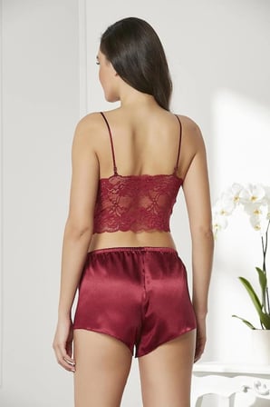 Pierre Cardin 7005 Saten Dörtlü Çeyiz Seti