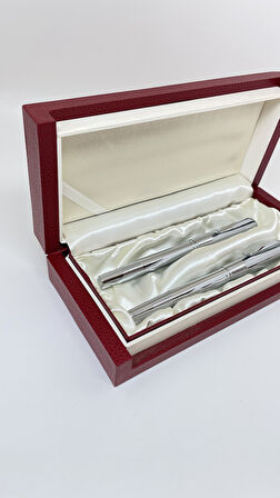 İş Hediyesi Dolma Kalem ve Tükenmez Kalem İkili Set