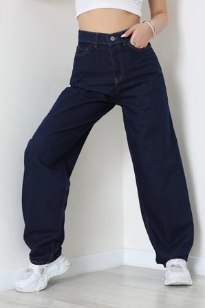 Modi Green Baggy Kot Pantolon Koyulacivert - 31536.2088.