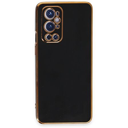 Gpack OnePlus 9 Pro Kılıf Bark Silikon Renkli Kenarları Parlak