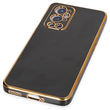 Gpack OnePlus 9 Pro Kılıf Bark Silikon Renkli Kenarları Parlak