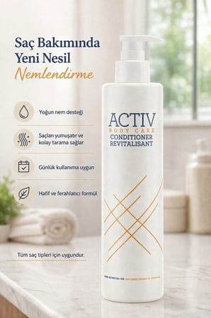 ACTIV BODY CARE Saç Kremi 360 ml – Yoğun Nemlendirici & Onarıcı Etki