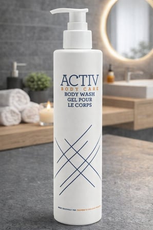 ACTIV BODY CARE Nemlendirici Duş Jeli 360 ml – Günlük Temizlik ve Ferahlık