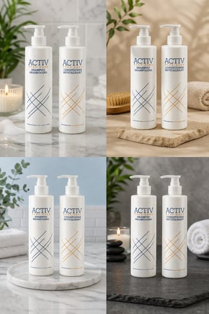 ACTIV BODY CARE Şampuan 360 ml + Saç Kremi Seti 360 ml - Günlük Bakım & Nem Dengeleyici