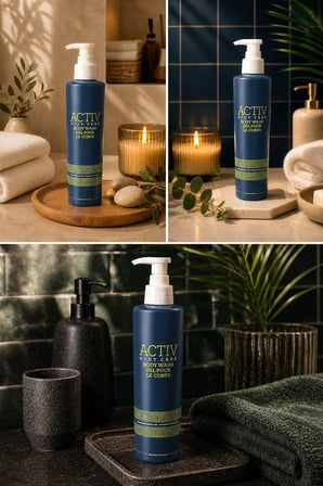 ACTIV Body Care Mavi Ambalajlı Ferahlatıcı Vücut Nemlendirici Duş Jeli 360 ml – Tüm Cilt Tipleri İçin