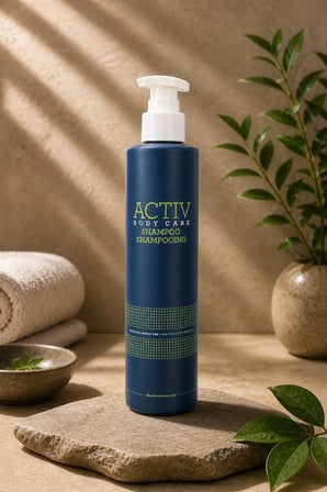 ACTIV Body Care Mavi Ambalaj 5'liBakım Seti 360 ml – Şampuan, Saç Kremi, Duş Jeli, El Sabunu ve Vücut Losyonu