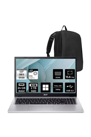 Aspire Go Core i5-1334U 24GB RAM 2TB SSD 15.6" FHD 60Hz W11H Dizüstü Bilgisayar AG15-71P