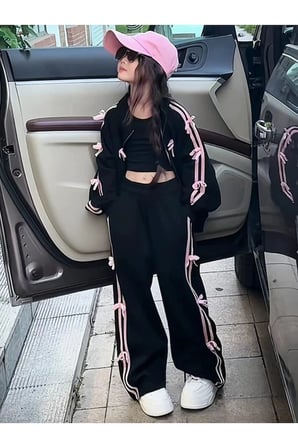 Fiyonk Detay Kız Çocuk Takım - 31176