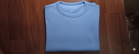 Mavi Crop kadın Bluz