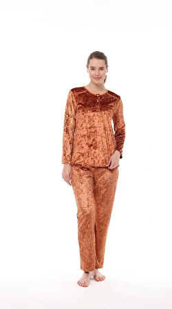 Kadife kadın Pijama