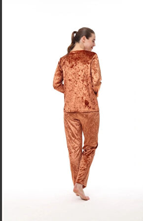 Kadife kadın Pijama
