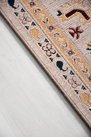 ANATOLIA HALI MİRAS - Bej-Oturma Odası, Salon -Kaymaz Taban - Kolay Temizlenebilir