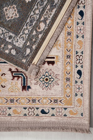 ANATOLIA HALI MİRAS - Bej-Oturma Odası, Salon -Kaymaz Taban - Kolay Temizlenebilir