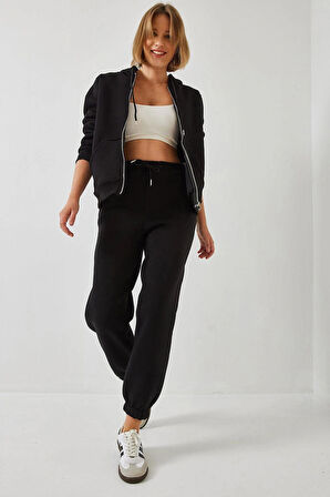 EŞOFMAN TAKIMI SİYAH&GRİ