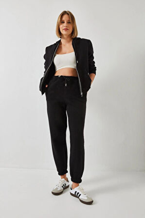 EŞOFMAN TAKIMI SİYAH&GRİ