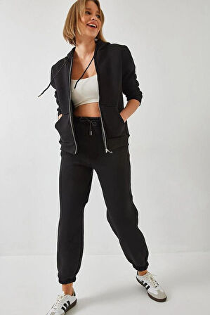 EŞOFMAN TAKIMI SİYAH&GRİ