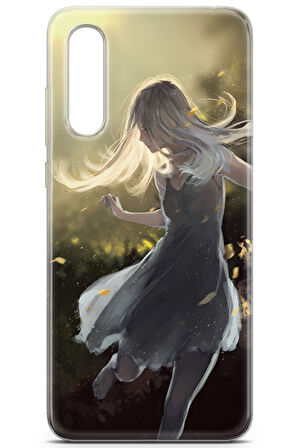 Xiaomi Mi 9 Lite uyumlu Girls 11 Koruyucu Kılıf Rüzgarla Dans