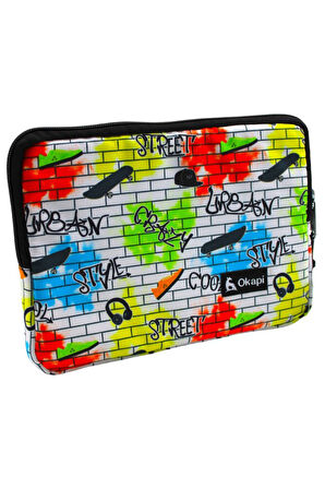 Okapi Okp-115 Tablet Kılıfı A5 grafiti