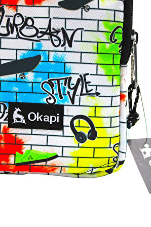 Okapi Okp-115 Tablet Kılıfı A5 grafiti