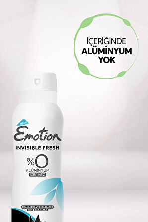 Invisible Fresh Black & White Deodorant 6x150ml