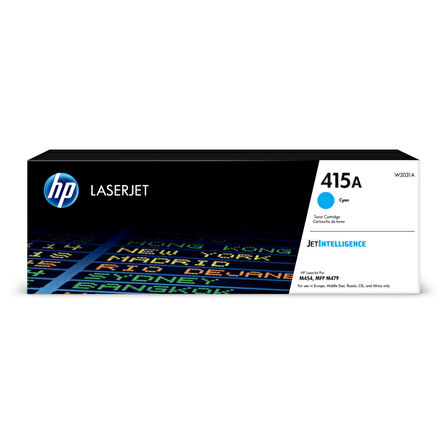 HP W2031A (415A) Mavi Cyan Orjinal Toner Laserjet Pro M454 / M479