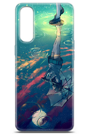 Oppo Reno3 Pro uyumlu Girls 12 4K Kapak Yansıma ve Yağmur