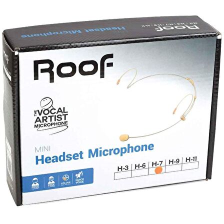 ROOF H-7 XLR GİRİŞLİ HEADSET MİKROFON