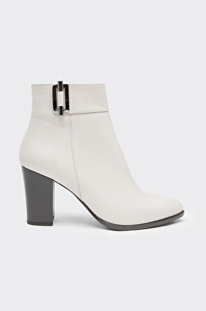 Hakiki Deri Topuklu Kadın Bot