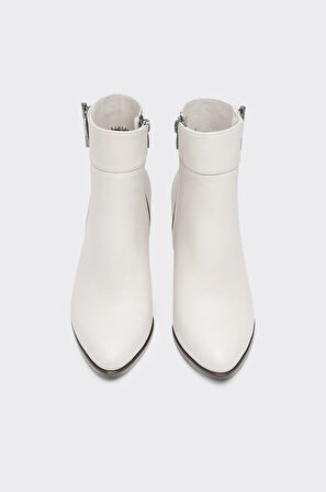 Hakiki Deri Topuklu Kadın Bot