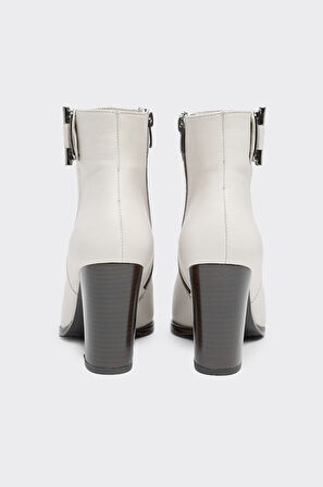 Hakiki Deri Topuklu Kadın Bot