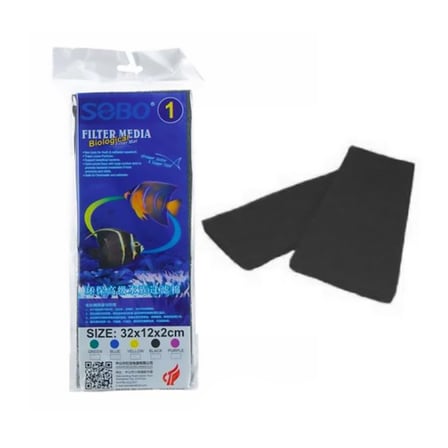 Sobo Filtre Süngeri 90x30x2 Siyah