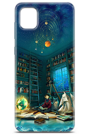 Samsung Galaxy M04 uyumlu Girls 32 HD Kapak Evren ve Odam