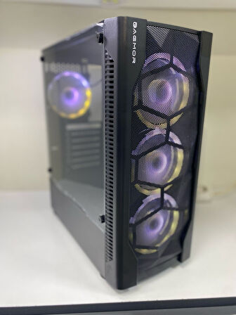 DAGMOR BZ01 ATX 600W POWER SUPPLAY+8 PİN USB 3.0 ARGB X4 ADET FAN PC KASA