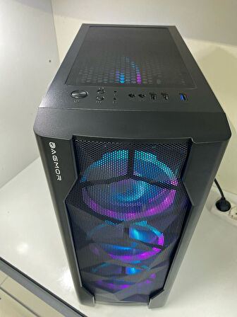 DAGMOR BZ01 ATX 600W POWER SUPPLAY+8 PİN USB 3.0 ARGB X4 ADET FAN PC KASA