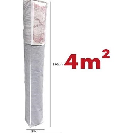 Roichil® Pencereli Halı Hurcu Toz geçirmez Sağlam Dayanıklı Hurç Organizer 4m²