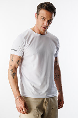 Erkek Nem Emici Hızlı Kuruma Atletik Teknik Performans Spor T-shirt DRIFIT-KISAKOLNEW