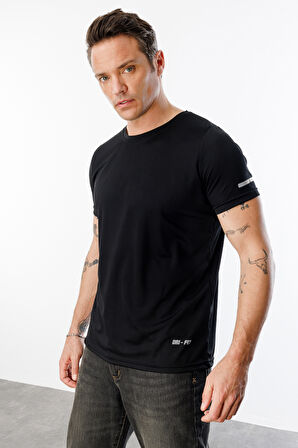 Erkek Nem Emici Hızlı Kuruma Atletik Teknik Performans Spor T-shirt DRIFIT-KISAKOLNEW