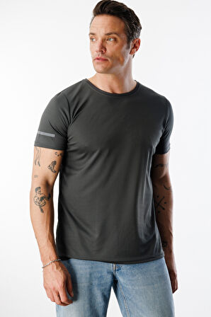 Erkek Nem Emici Hızlı Kuruma Atletik Teknik Performans Spor T-shirt DRIFIT-KISAKOLNEW